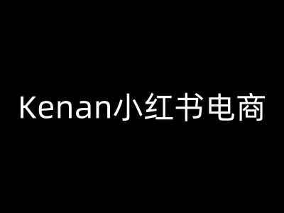 Kenan小红书电商-kenan小红书教程-老吴出海笔记