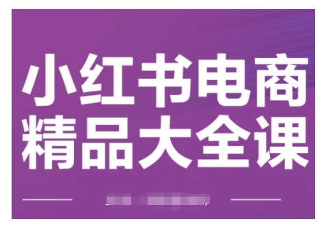 小红书电商精品大全课,快速掌握小红书运营技巧,实现精准引流与爆单目标,轻松玩转小红书电商(更新2月)-老吴出海笔记