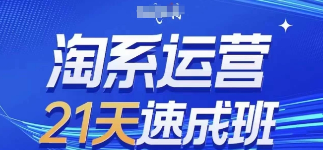 淘系运营21天速成班(更新25年2月)，0基础轻松搞定淘系运营，不做假把式-老吴出海笔记