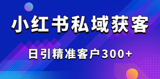 2025最新小红书平台引流获客截流自热玩法讲解，日引精准客户300+-老吴出海笔记