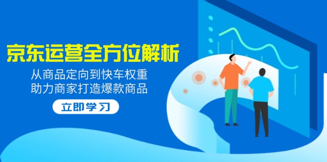 2025京东运营全方位解析:从商品定向到快车权重,助力商家打造爆款商品-老吴出海笔记