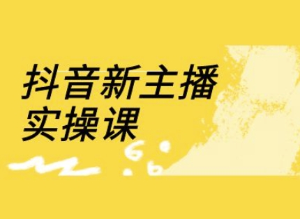 抖音新主播实操课,直播间流量运营线上实操课(18节)-老吴出海笔记