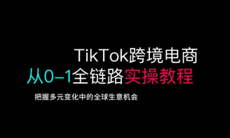 TikTok电商运营从基础到高阶全方位实操-老吴出海笔记