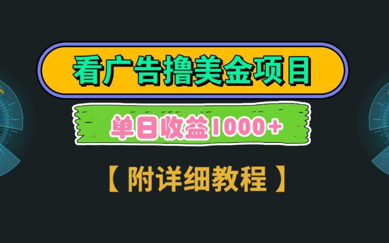 Google谷歌看广告撸美金,3分钟到账2.5美元,自撸拉新收益无上限,轻松日入1k+-老吴出海笔记