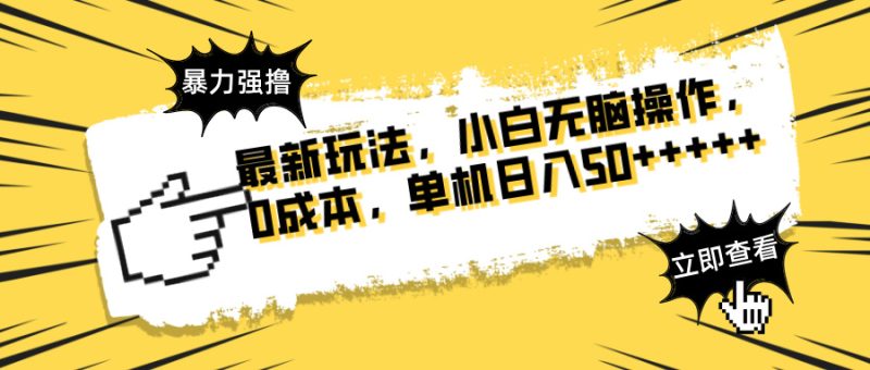 最新玩法 广告暴力强撸 傻瓜式操作 无需养鸡 矩阵式操作 可无限放大 单…-老吴出海笔记