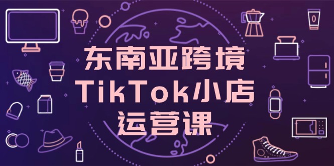 东南亚跨境TikTok小店运营课,掌握店铺设置与流量转化核心技巧-老吴出海笔记
