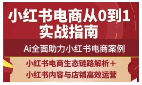 2025Ai全面助力小红书电商全链路运营，SEO优化与直播带货，提升流量转化与变现-老吴出海笔记