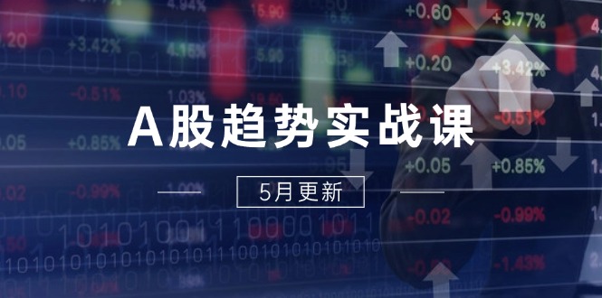 A股趋势实战课:主力动向+政策红利,2025全年策略5月更新-老吴出海笔记