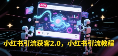小红书引流获客2.0,小红书引流教程-老吴出海笔记