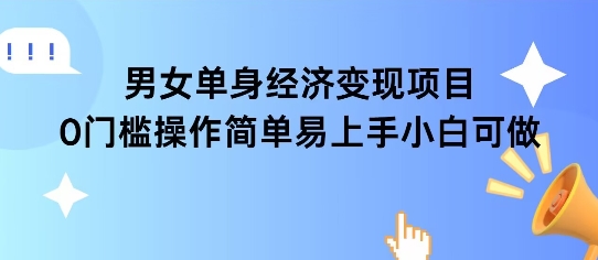 女单身经济项目变现周期长可复购率高日入1k+-老吴出海笔记
