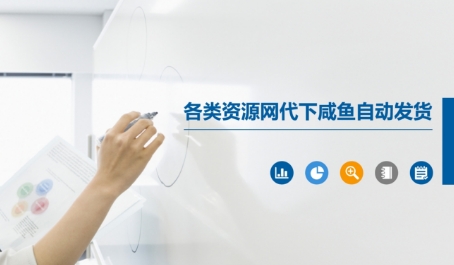 各类资源网代下咸鱼自动发货-老吴出海笔记
