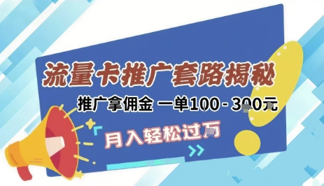 2025年外面卖1500的流量卡项目最新玩法，绿色无门槛对新手非常友好，日入3张+-老吴出海笔记