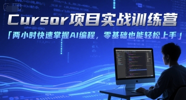 Cursor项目实战训练营，两小时快速掌握AI编程，零基础也能轻松上手-老吴出海笔记