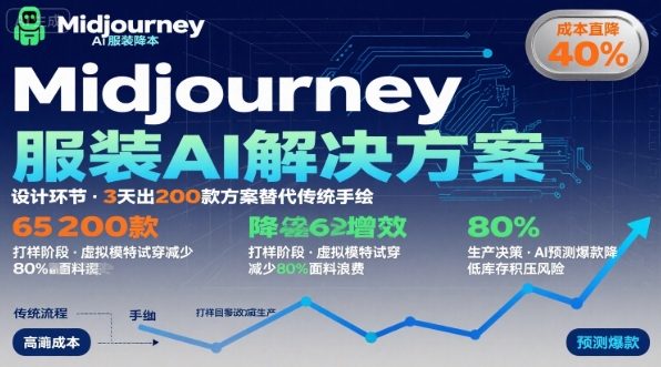 AI在服装领域的运用,使用midjourney做服装辅助企业降低成本-老吴出海笔记