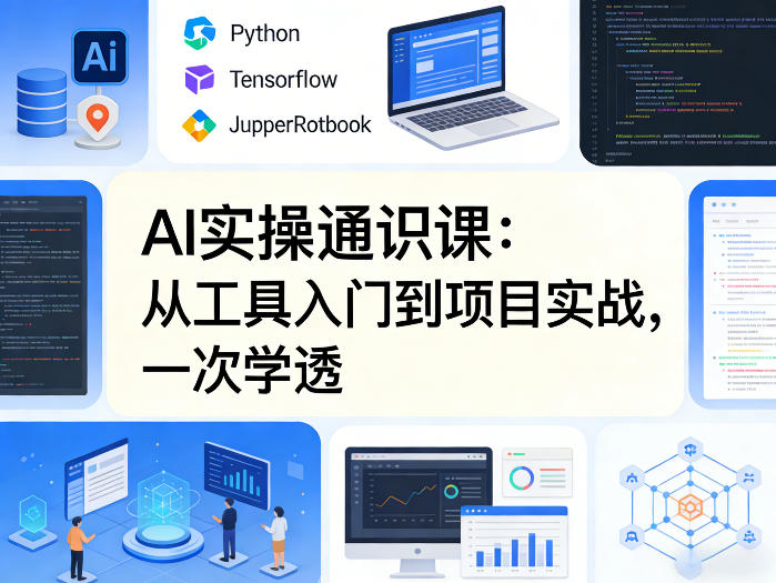 AI实操通识课，从工具入门到项目实战，一次学透-老吴出海笔记