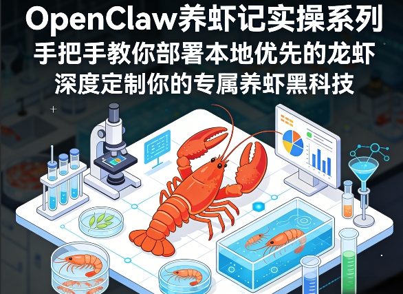 OpenClaw养虾记实操系列，手把手教你部署本地优先的龙虾，深度定制你的专属养虾黑科技-老吴出海笔记