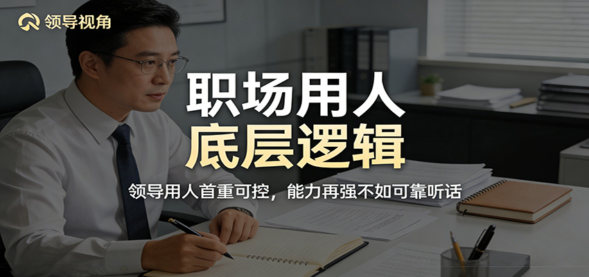 公众号付费文章:职场用人底层逻辑,领导用人首重可控,能力再强不如可靠听话-老吴出海笔记