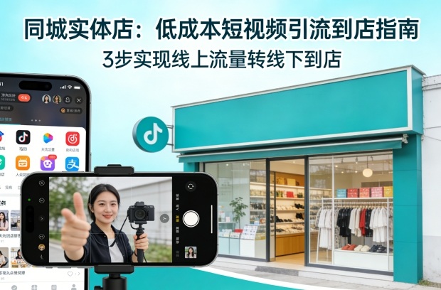 同城实体店,如何低成本把客户从短视频带到线下门店-老吴出海笔记