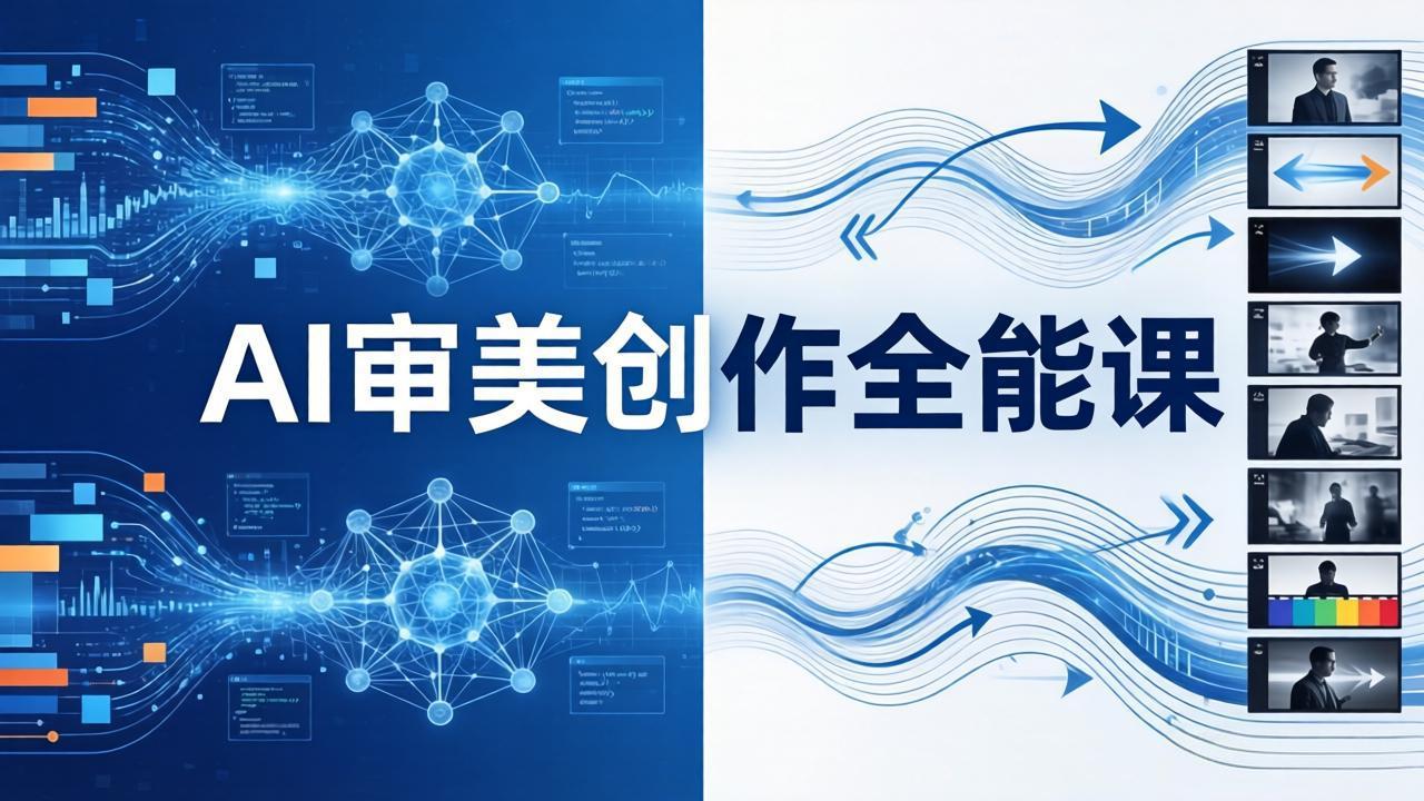 AI审美创作全能课：MJ+Seedance+模型训练+影视分镜+编剧，一站式掌握AI艺术创作-老吴出海笔记