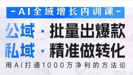 吴思晓·2026AI全域增长内训课+思维导图-老吴出海笔记