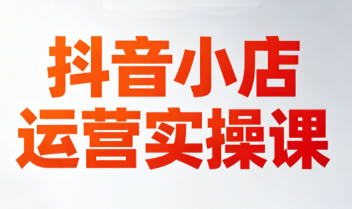 李老师·抖音小店运营实操课(更新2026)-老吴出海笔记