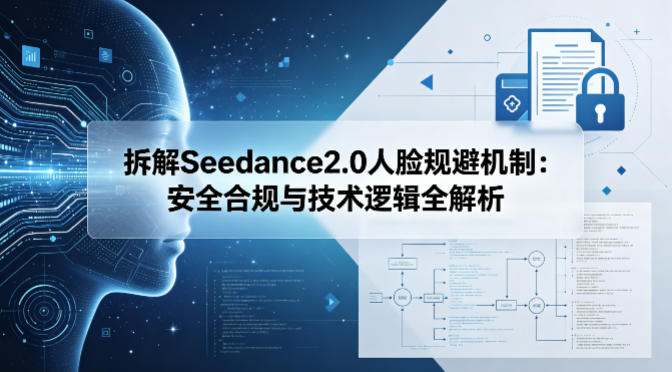 拆解Seedance2.0人脸规避机制:安全合规与技术逻辑全解析-老吴出海笔记