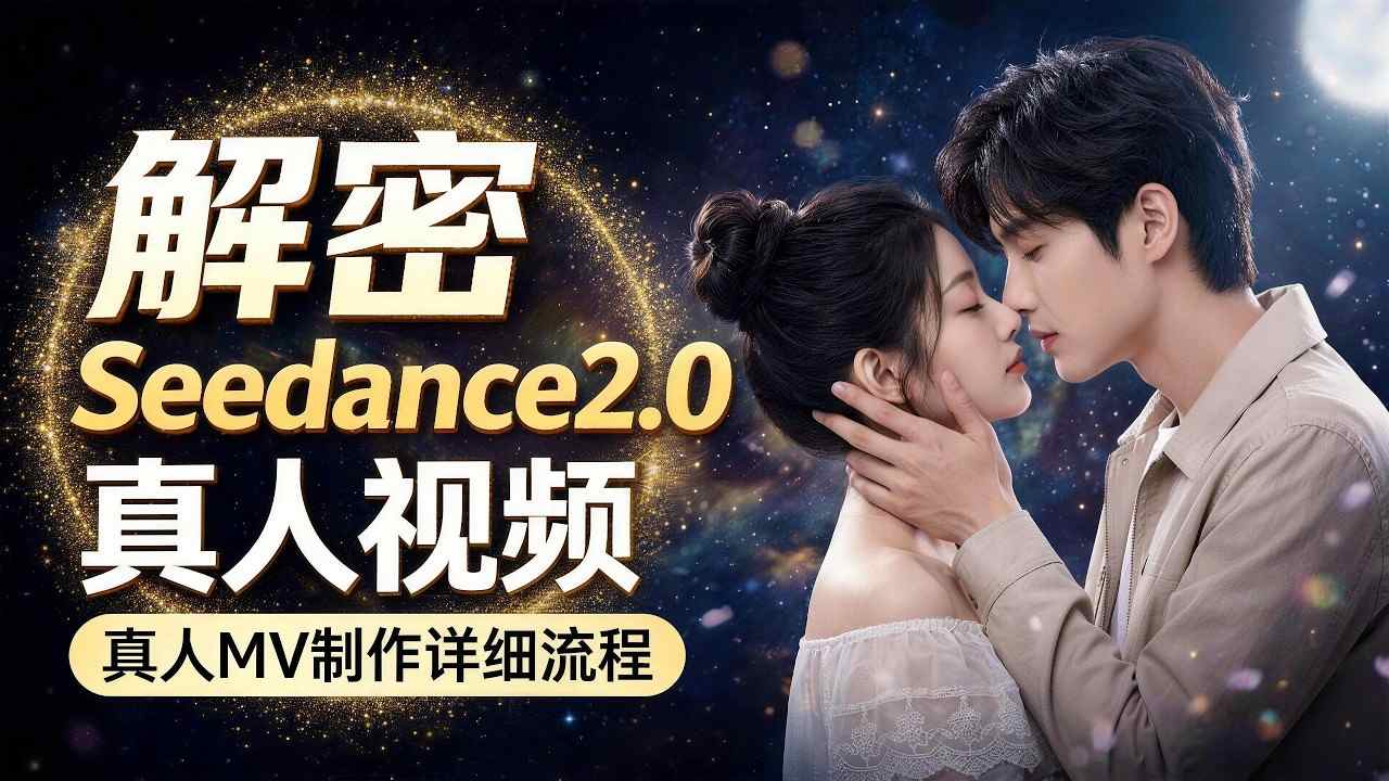 Seedance 2.0解密教程:零基础制作真人MV全流程-老吴出海笔记
