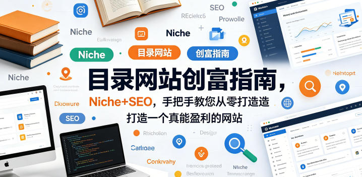 目录网站创富指南，Niche+SEO，手把手教您从零打造打造一个真能盈利的网站【原创双语字幕】-老吴出海笔记