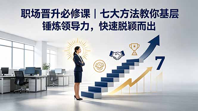 付费文章：职场晋升必修课｜七大方法教你基层锤炼领导力，快速脱颖而出-老吴出海笔记