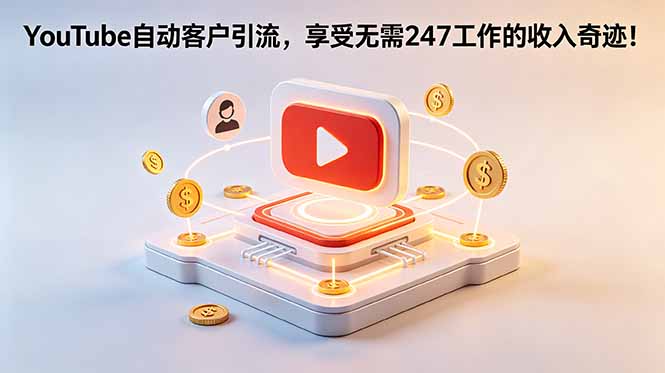YouTube 自动客户引流,享受无需 247 工作的收入奇迹!【原创双语字幕】-老吴出海笔记