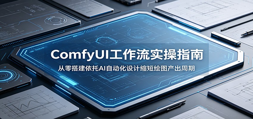 ComfyUI 工作流实操指南:从零搭建依托AI自动化设计缩短绘图产出周期-老吴出海笔记