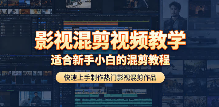 影视混剪视频教学，适合新手小白的混剪教程，快速上手制作热门影视混剪作品-老吴出海笔记