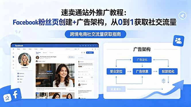 速卖通站外推广教程:Facebook粉丝页创建+广告架构,从0到1获取社交流量-老吴出海笔记