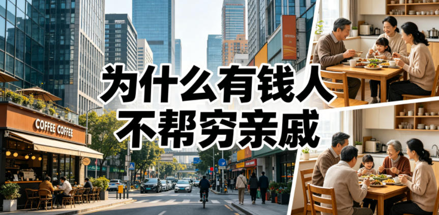 付费文章:为什么有钱人不帮穷亲戚?-老吴出海笔记