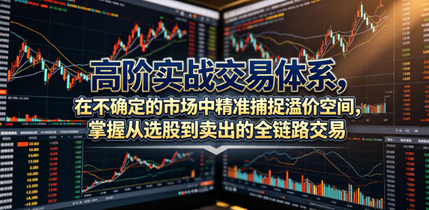 高阶实战交易体系，在不确定的市场中精准捕捉溢价空间，掌握从选股到卖出的全链路交易心法(更新6月)-老吴出海笔记
