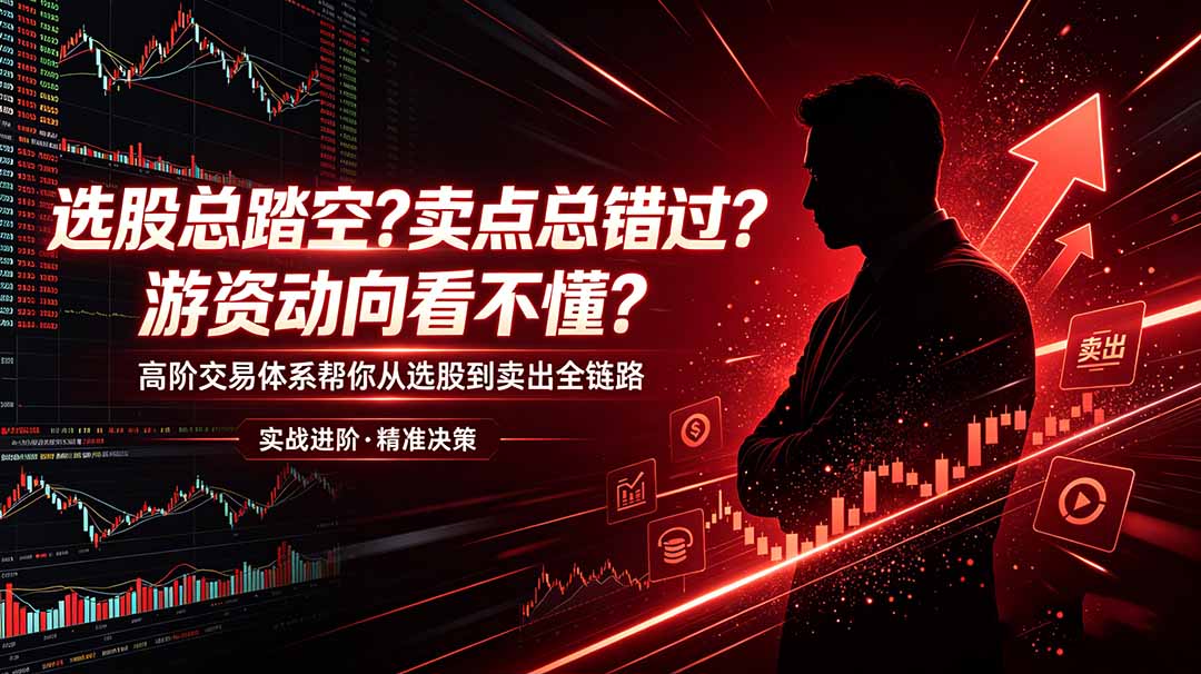 选股总踏空?卖点总错过?游资动向看不懂?高阶交易体系帮你从选股到卖出全链路(更新6月-老吴出海笔记