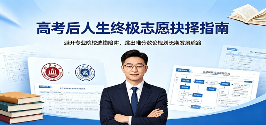 高考后人生终极志愿抉择指南:避开专业院校选错陷阱,跳出唯分数论规划长期发展道路-老吴出海笔记