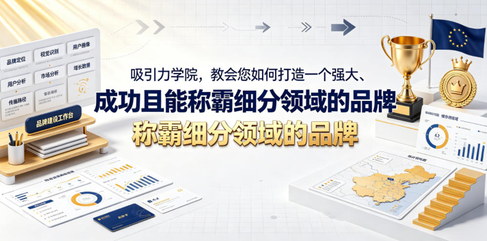 吸引力学院，教会您如何打造一个强大、成功且能称霸细分领域的品牌！【原创双语字幕】-老吴出海笔记