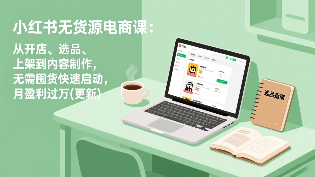 小红书无货源电商课(6月22更新-老吴出海笔记
