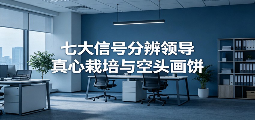 付费文章《七大信号分辨领导真心栽培与空头画饼》读懂管理背后人性逻辑-老吴出海笔记