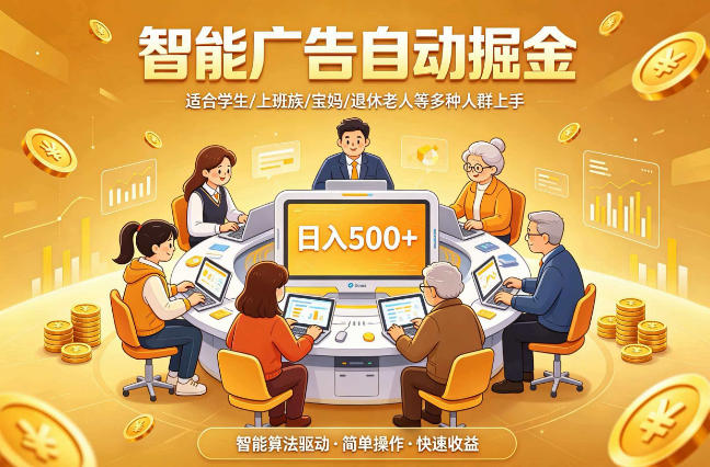 2026年最好做的项目:自动掘金项目,小白轻易上手,单日轻松收入500+【揭秘】-老吴出海笔记