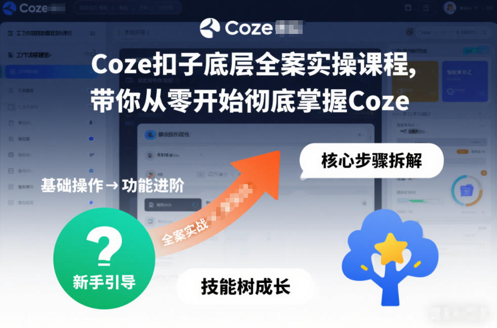 Coze扣子底层全案实操课程,带你从零开始彻底掌握Coze(更新7月)-老吴出海笔记