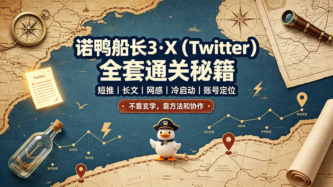 诺鸭船长3·X(Twitter-老吴出海笔记