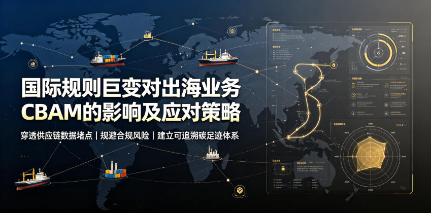 国际规则巨变对出海业务CBAM的影响及应对策略,帮助企业穿透供应链数据堵点,规避合规风险-老吴出海笔记
