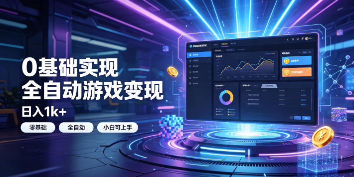 0基础实现全自动游戏变现,日入1k+,小白直接上手搞钱!【揭秘】-老吴出海笔记
