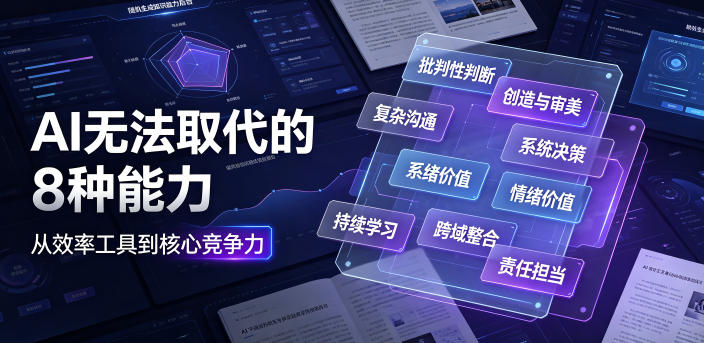 付费文章：AI无法取代的8种能力-老吴出海笔记