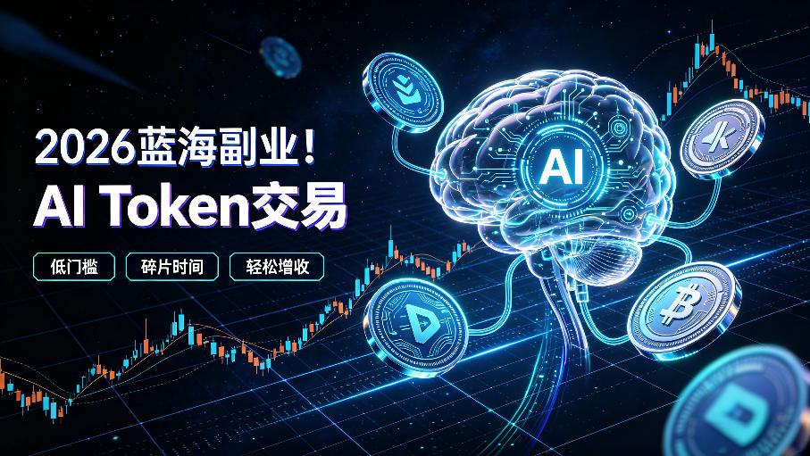 2026全新风口副业|AI智能Token交易,空闲时间轻松 賺 收益,无需全天盯盘【揭秘】-老吴出海笔记