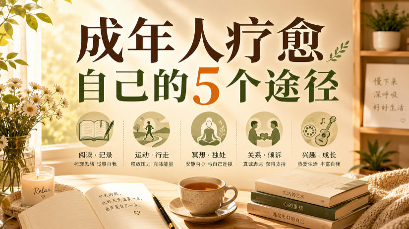 付费文章：成年人疗愈自己的5个途径-老吴出海笔记