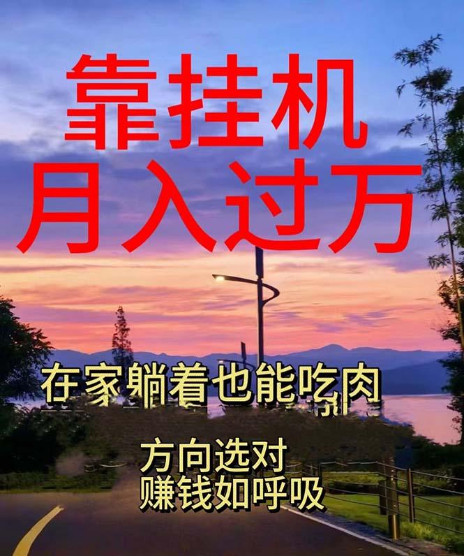 靠挂机，日入1000+，躺着也能吃肉，电脑手机都可挂-老吴出海笔记