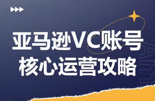 亚马逊VC账号核心玩法解析，实战经验拆解产品模块运营技巧，提升店铺GMV，有效提升运营利润-老吴出海笔记